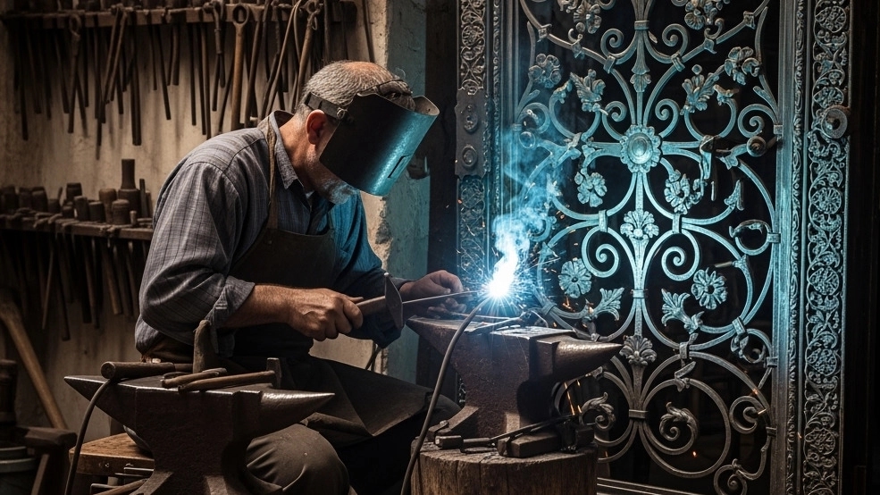 تعمیر درب سنتی در فومن گیلان